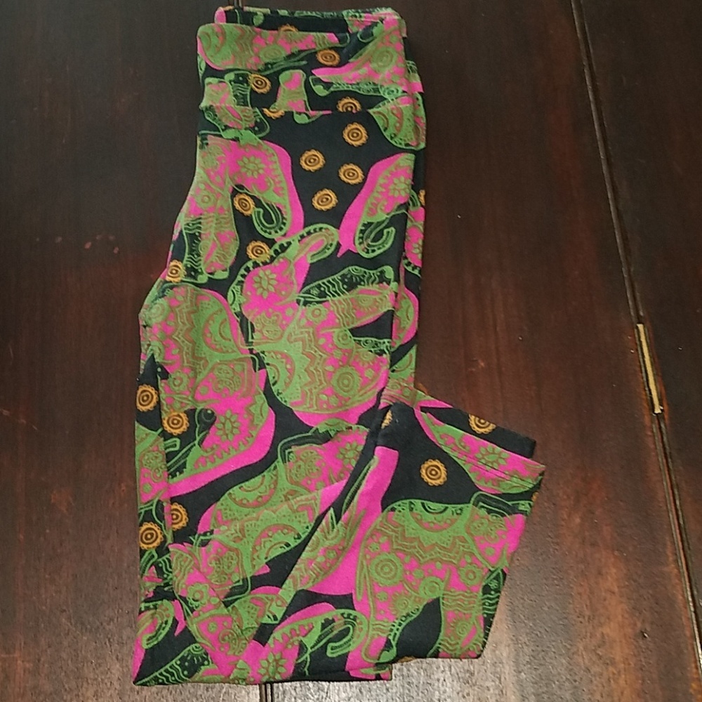 LulaRoe OS elephant leggings
